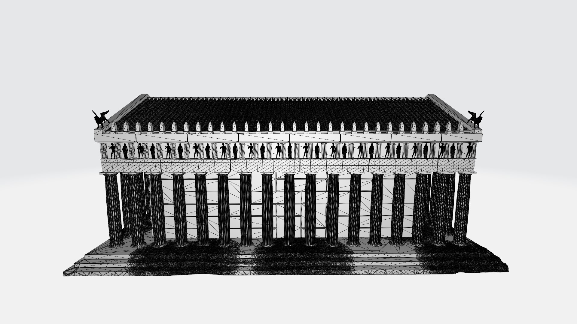 Greek Temple 3D Model - TurboSquid 1687343