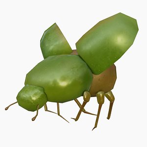 ANIMATED GREEN BEETLE