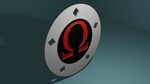 3D Game Logo Medal Series 1 model