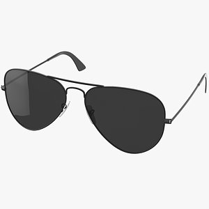 Pilot Classic Sunglasses 04 3D model