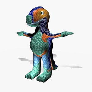 Cartoon Rigged Dragon