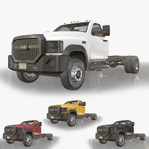 VX400 Truck - Regular Cab - Chassis 3D