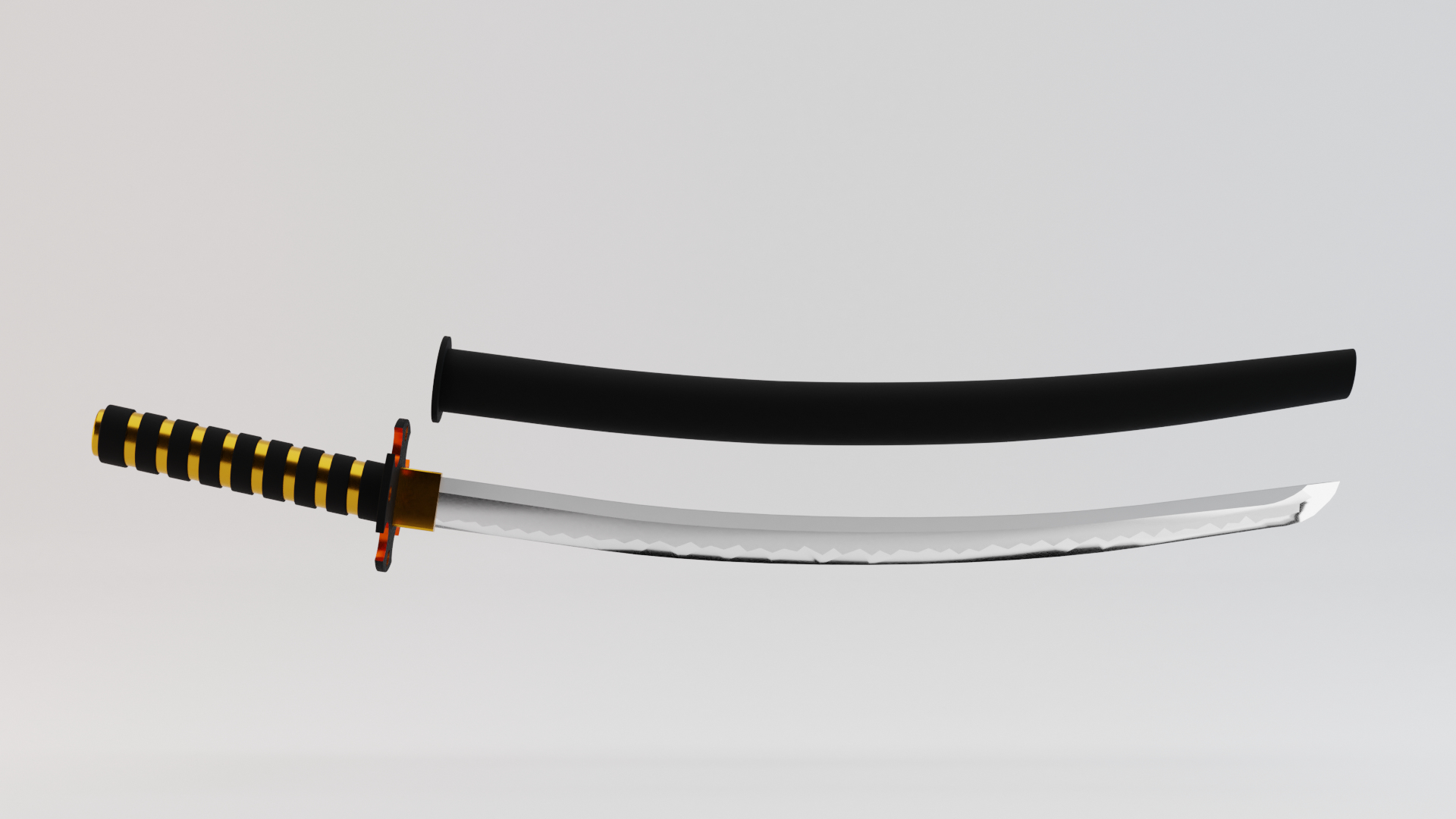 Free katana 3D model - TurboSquid 1532070