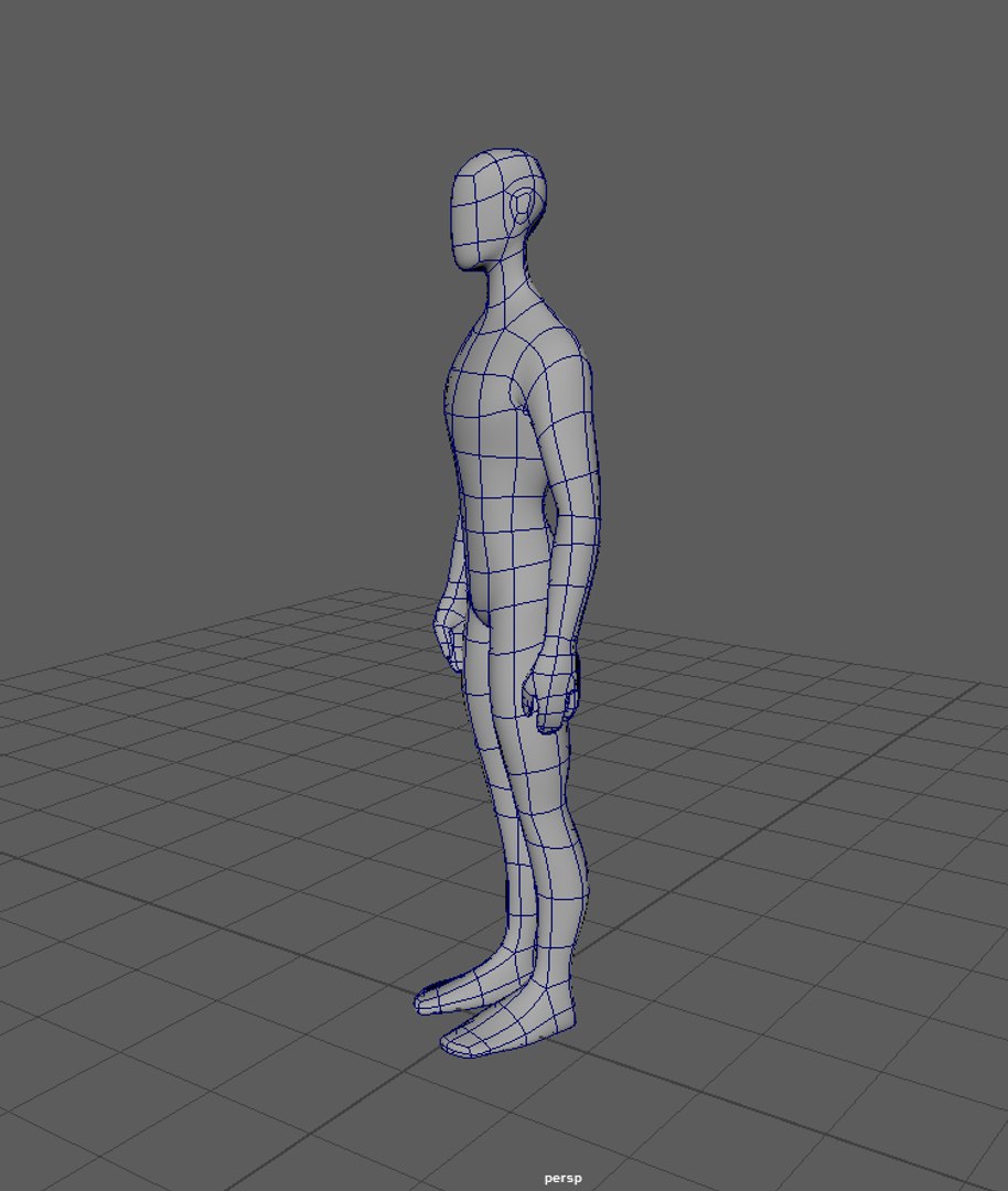 3d Model Human Man