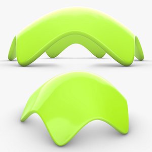 3D model Pavilion Wavy Mass 02