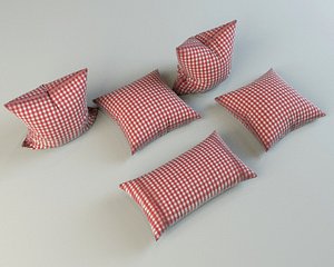 3d model pillows
