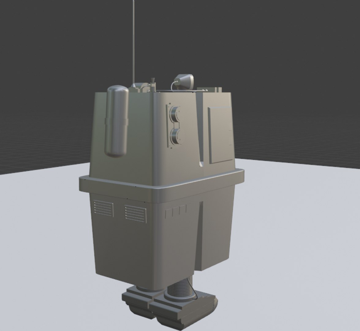 3D Model Gnk Power Droid - TurboSquid 1577078