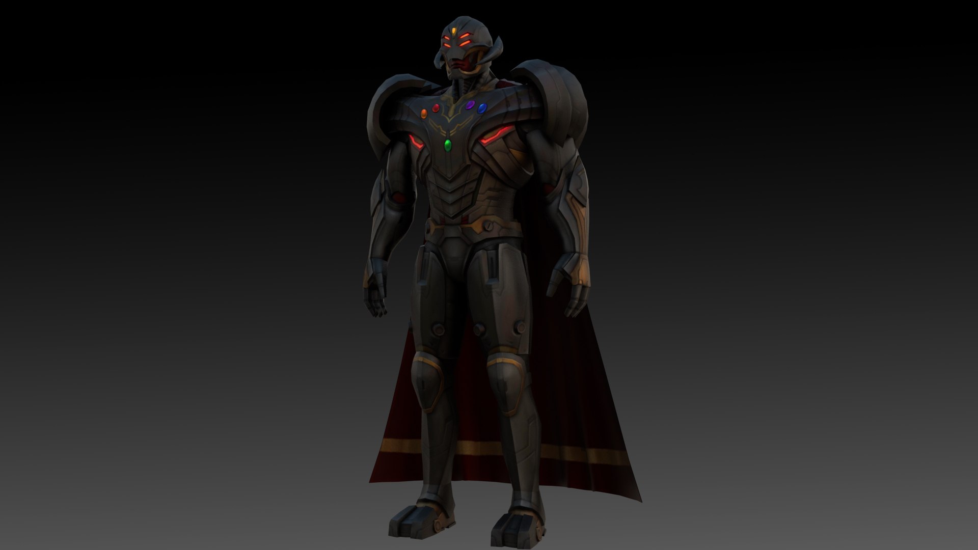 Infinity Ultron 3D Model High Quality Rigged 3D Model - TurboSquid 2346374