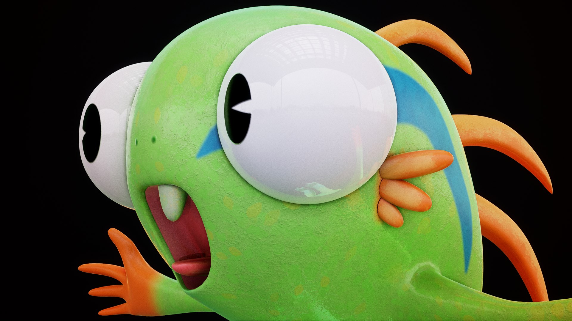 3D murloc warcraft character rigged model - TurboSquid 1641135