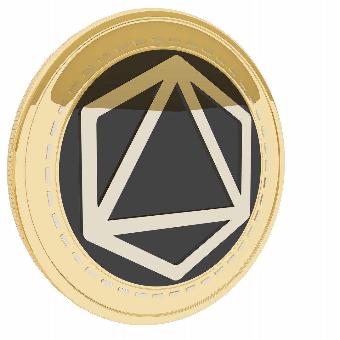 3D Dynamic DYN Cryptocurrency Gold Coin - TurboSquid 1855544