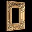 (550) Mirrot Frame -3d STL model for CNC