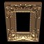 (550) Mirrot Frame -3d STL model for CNC