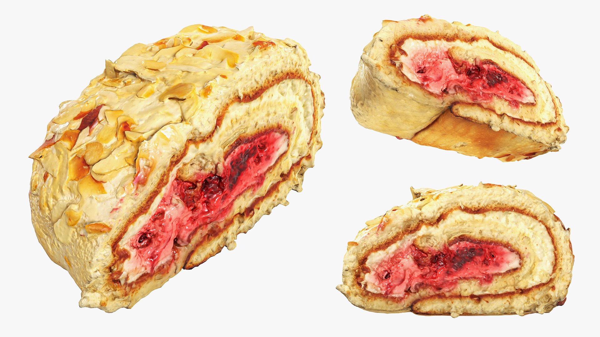 3D model 3D Photogrammetry Food Bundle 07 https://p.turbosquid.com/ts-thumb/QN/AovE2C/K2/rollcakewithcreamfillingpiece/jpg/1747663716/1920x1080/fit_q87/d9d77d755ecb5a168bc1621948cdbc7e9afecb5e/rollcakewithcreamfillingpiece.jpg