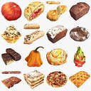 Paquete de alimentos con fotogrametría 3D 07