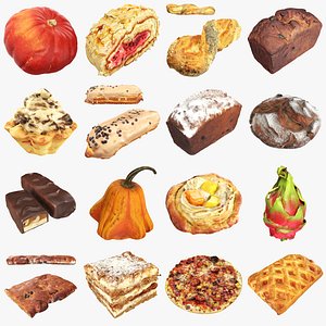 3D Photogrammetry Food Bundle 07