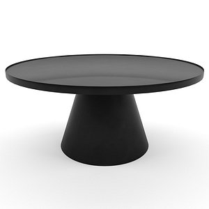 3D Coffee table SOLI black