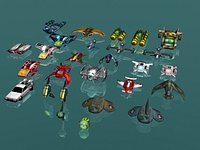 LowPolyShipPack01
