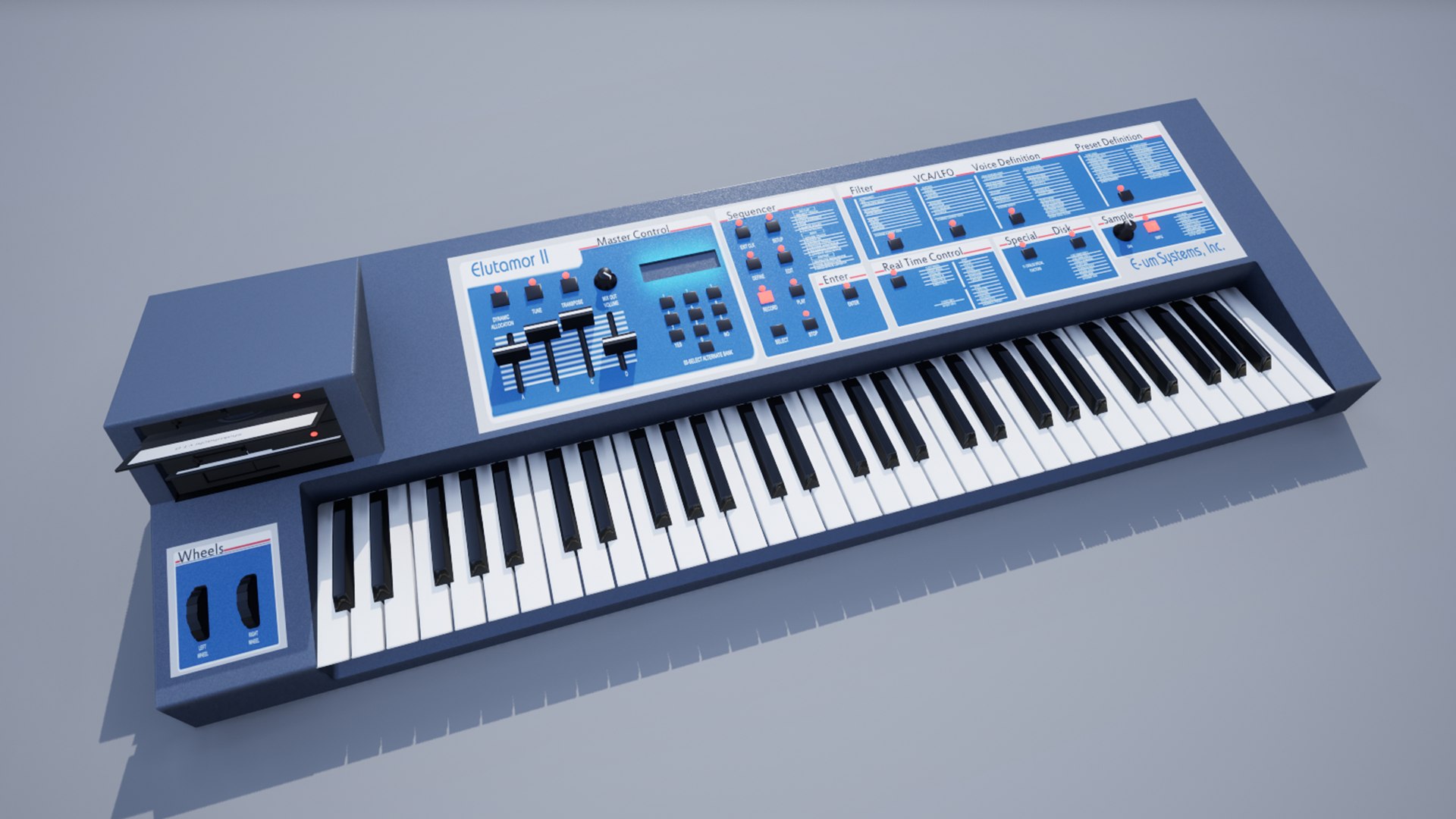 Synthesizers Collection For Unreal Engine Model - TurboSquid 2030783