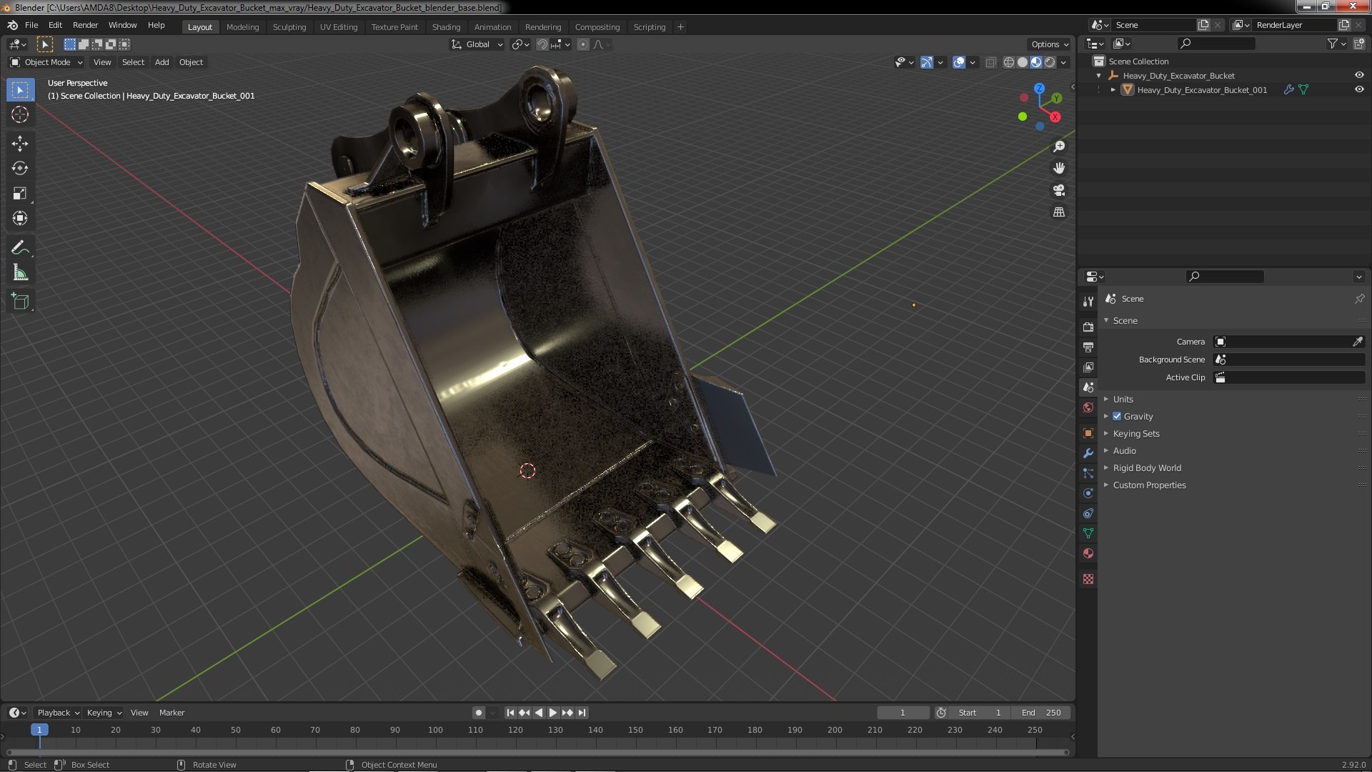 Heavy Duty Excavator Bucket 3D https://p.turbosquid.com/ts-thumb/QN/DICEkH/cu/heavydutyexcavatorbucketvray3dmodel018/jpg/1697117183/1920x1080/fit_q87/50014b1317388496cdbeb522e24182d17d110153/heavydutyexcavatorbucketvray3dmodel018.jpg