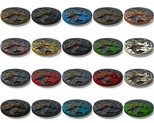 watch mechanism pbr 3D