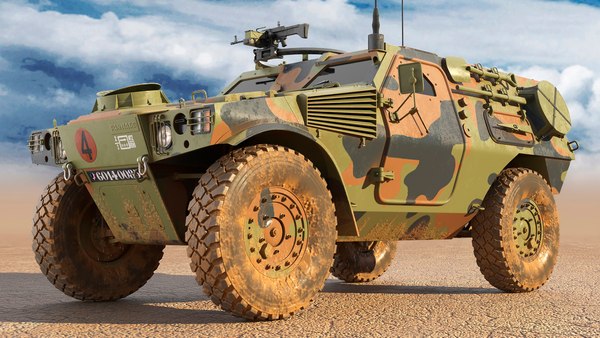 Modelo 3d Panhard General Defense VBL - TurboSquid 1705570