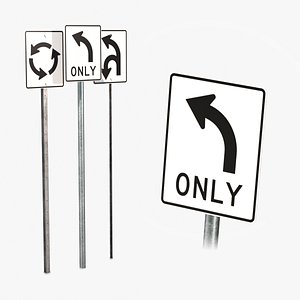 Road Signs - Regulatory Lane Control