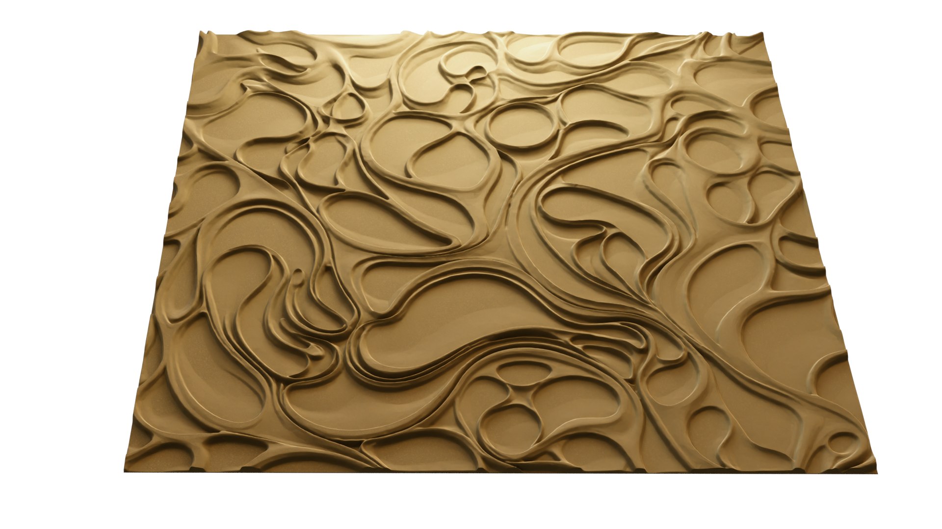 3D Model Modern Panel Wall Decor Set Wall Relief Mural CNC 141 ...