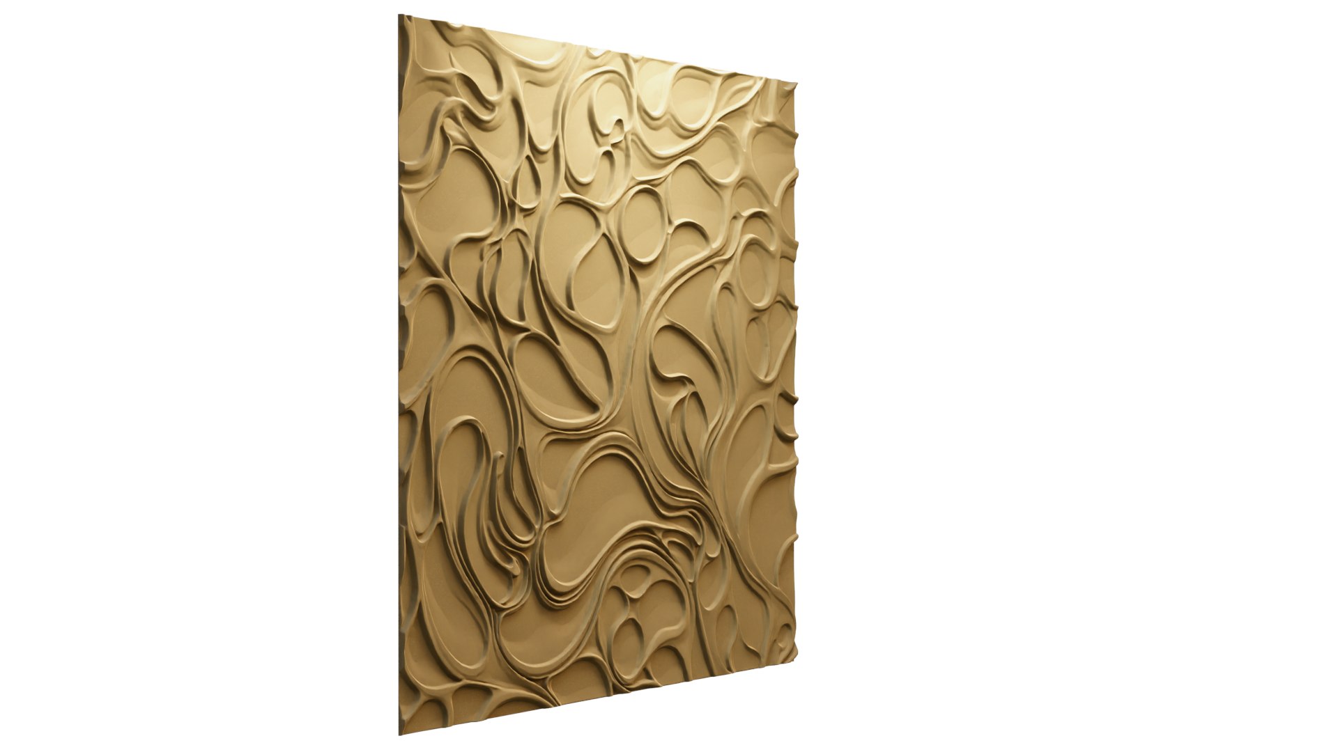3D Model Modern Panel Wall Decor Set Wall Relief Mural CNC 141 ...