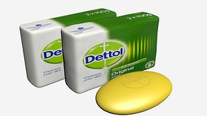 soap dettol 3D model