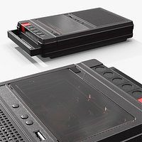 Electronic Cassette Deck Recorder