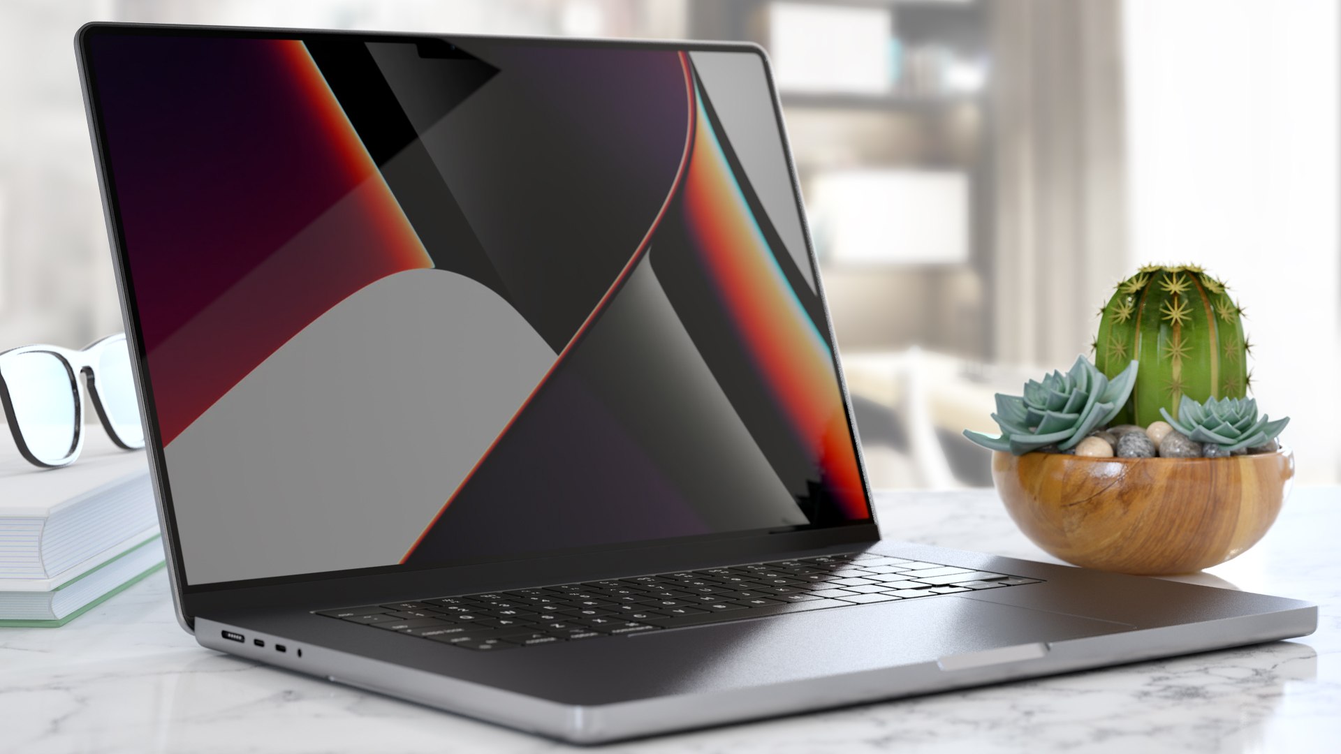 Apple MacBook Pro 16 Inch Space Grey 3D Model - TurboSquid 1856076