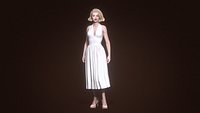 Marilyn Monroe Look alike- Female Character  Dress