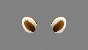 3D Cartoon raccoon ears - head decoration