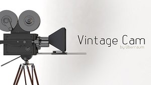 3D vintage camera