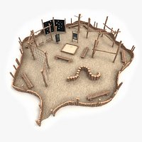 Small Wooden Playground