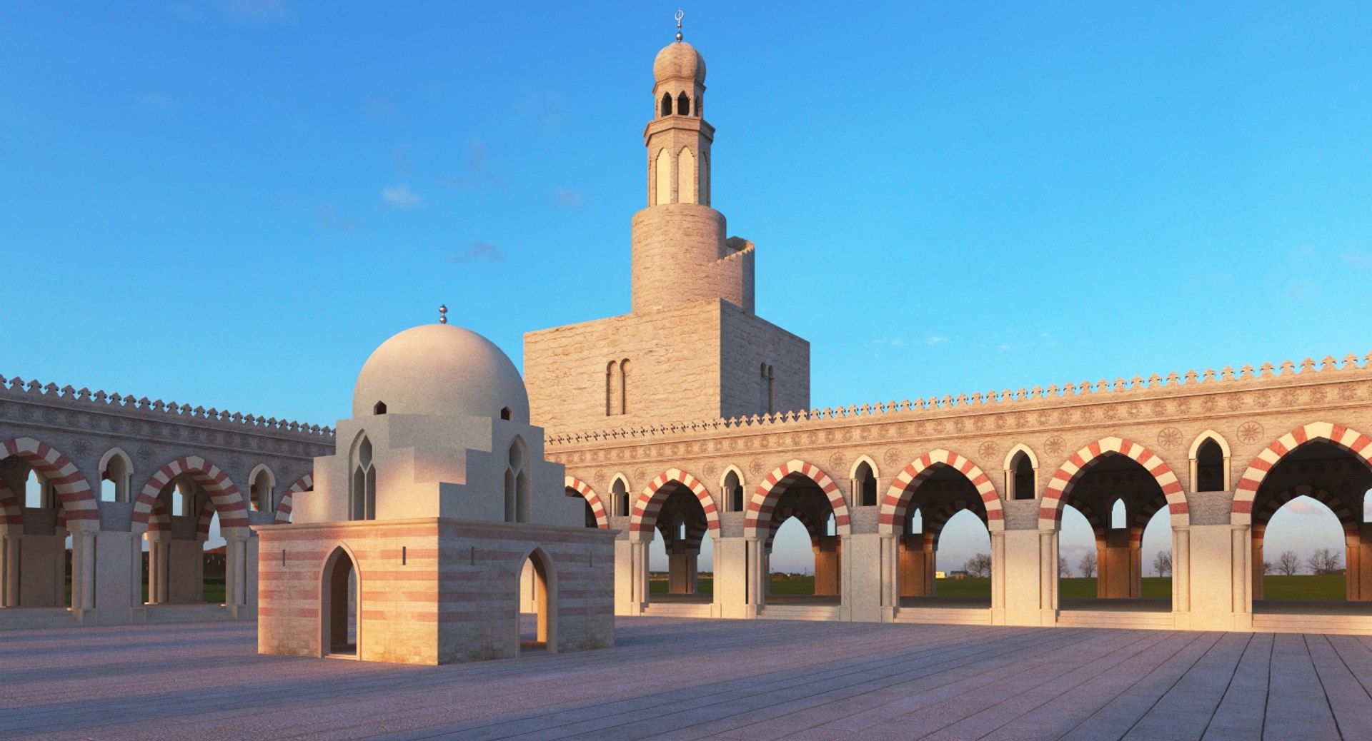 Mosque 3d Model Turbosquid 1171051 6227