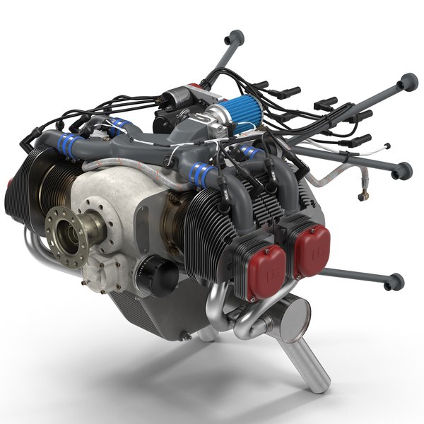 Piston aircraft engines 3 3D model | 1144923 | TurboSquid