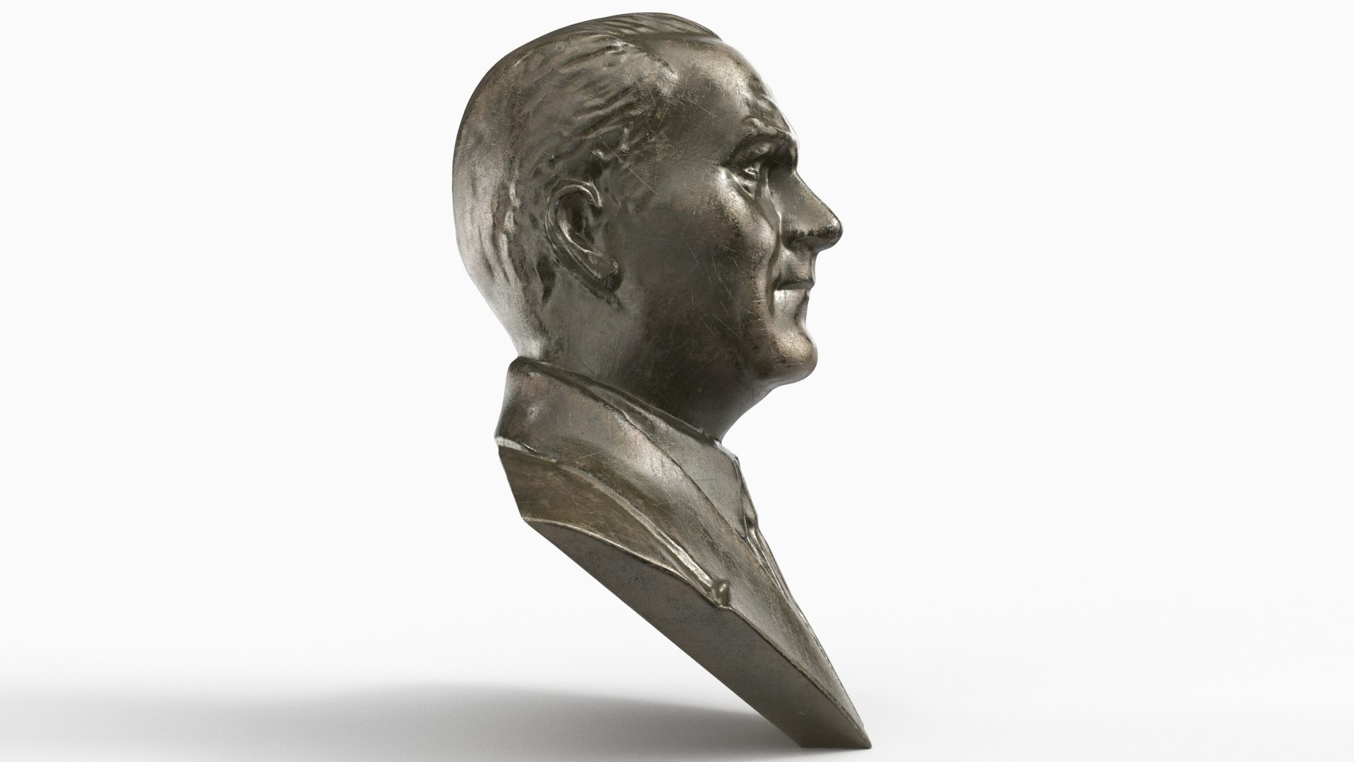 Bust Ataturk Green Painted - PBR 3D model https://p.turbosquid.com/ts-thumb/QN/lHY5wd/Uh/b_view03/jpg/1700150504/1920x1080/fit_q87/5c8d651deddc75584d96f23a8f20cd73ea86074e/b_view03.jpg