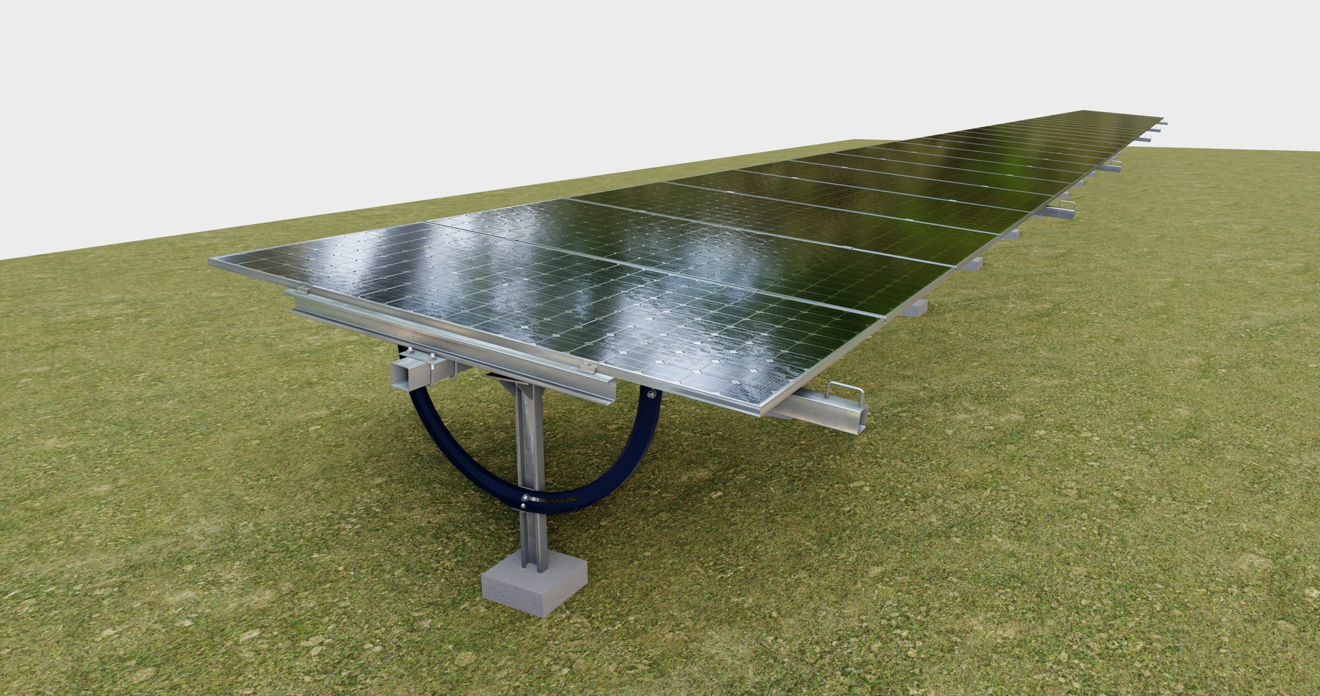 Manual Tracker Solar Energy Structure Type-5 3D - TurboSquid 2221307