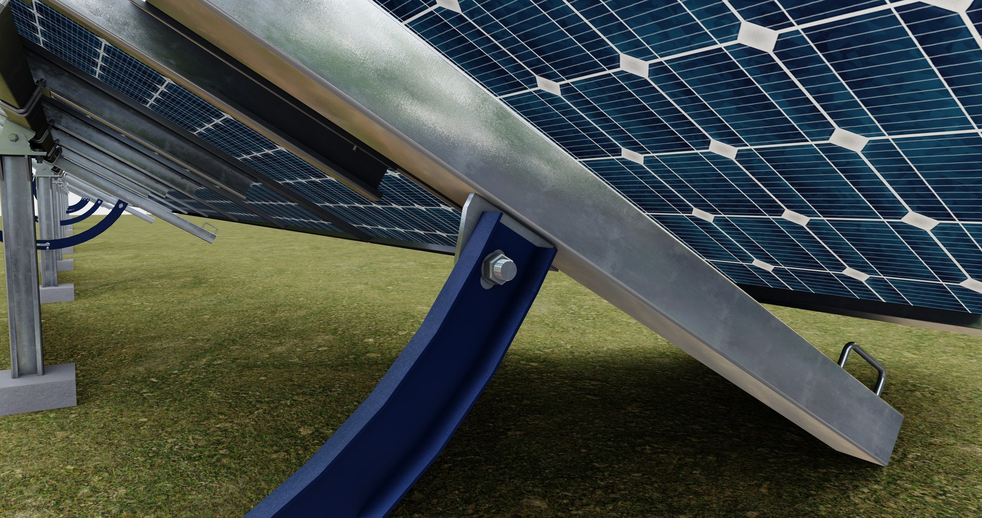 Manual Tracker Solar Energy Structure Type-5 3D - TurboSquid 2221307