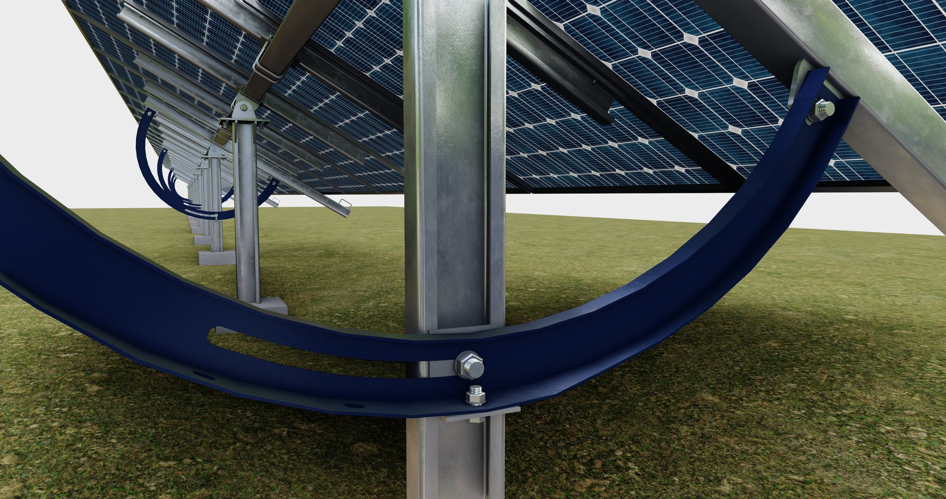 Manual Tracker Solar Energy Structure Type-5 3D - TurboSquid 2221307