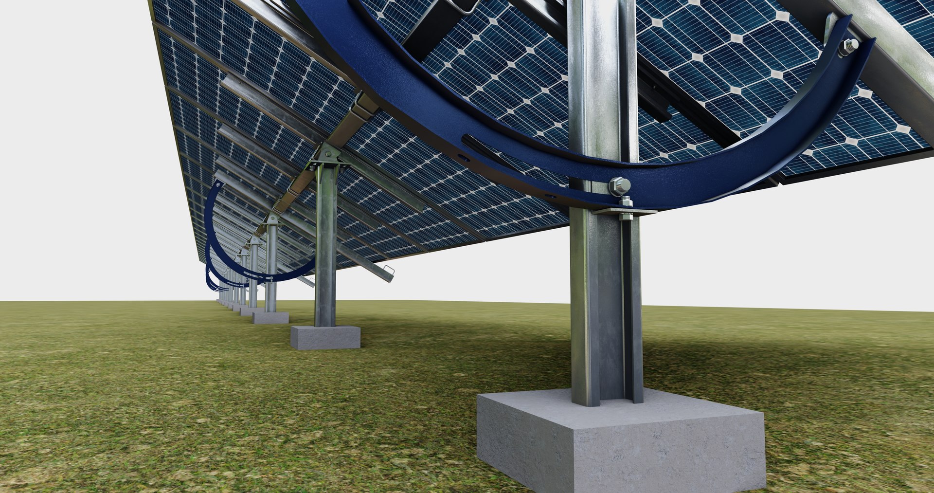 Manual Tracker Solar Energy Structure Type-5 3D - TurboSquid 2221307