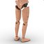 Mannequin d'essai de collision pour homme monté sur Maya