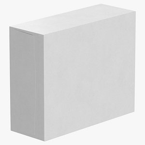 Boxed Pudding Blank and Generic Label model