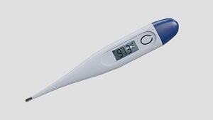 Thermometer Low Poly model