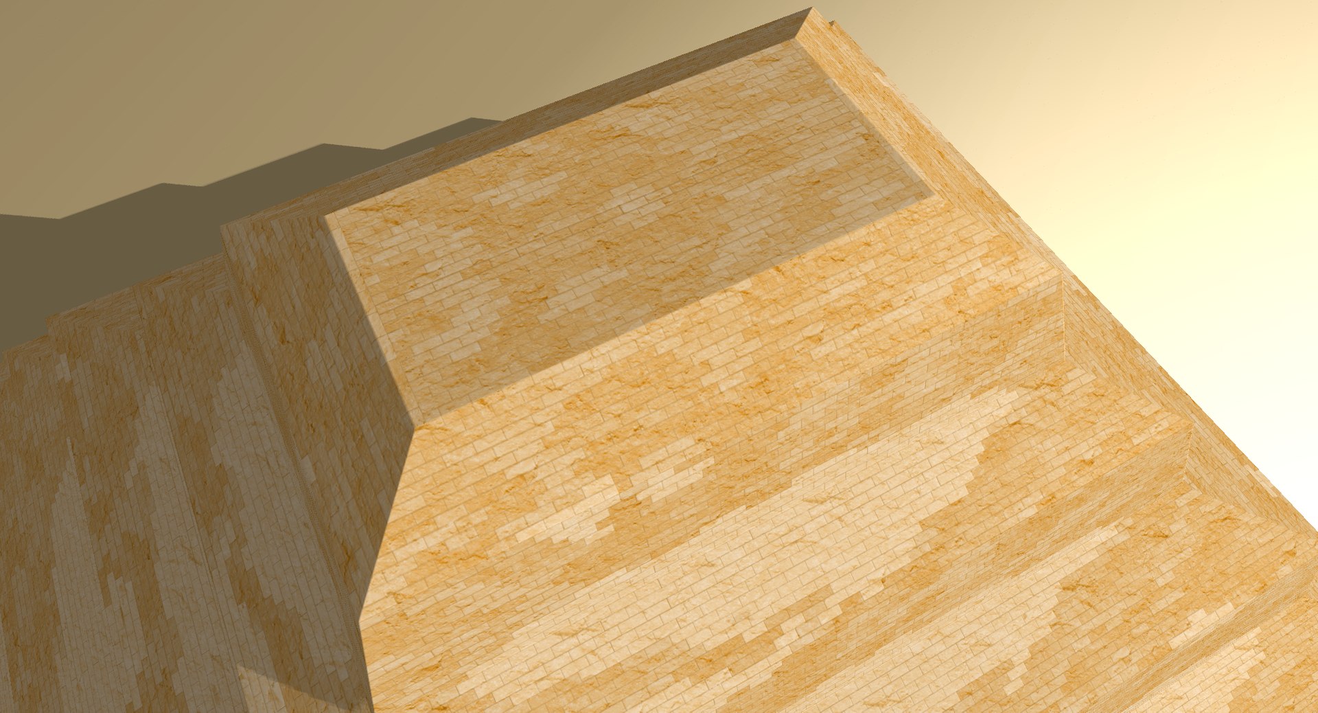 3D Step Pyramid - TurboSquid 1869807