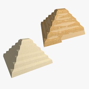 3D Step pyramid