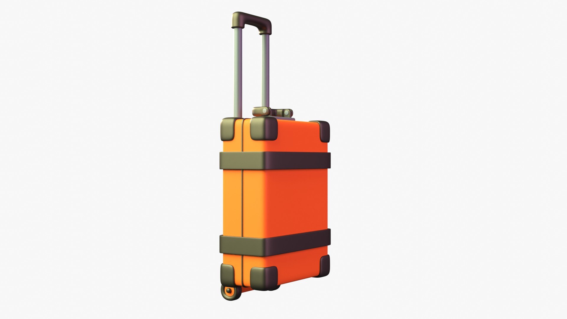 Suitcase 3D Illustration model - TurboSquid 2147185