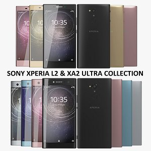 realistic sony xperia l2 model