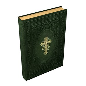 bible book 3D model